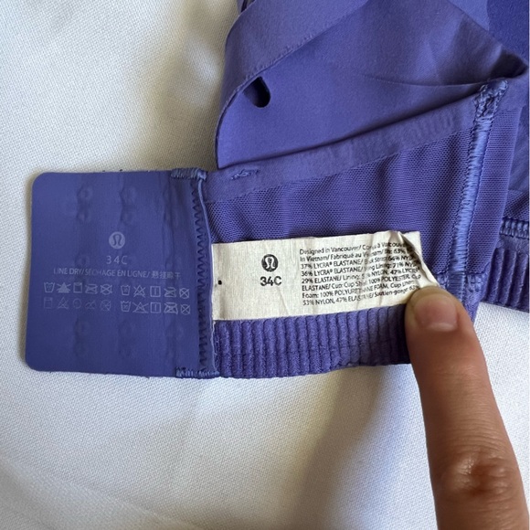 Lululemon AirSupport Bra | Size 34C - Picture 8 of 9